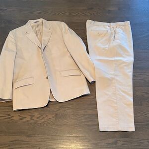 Banana Republic Beige Suit